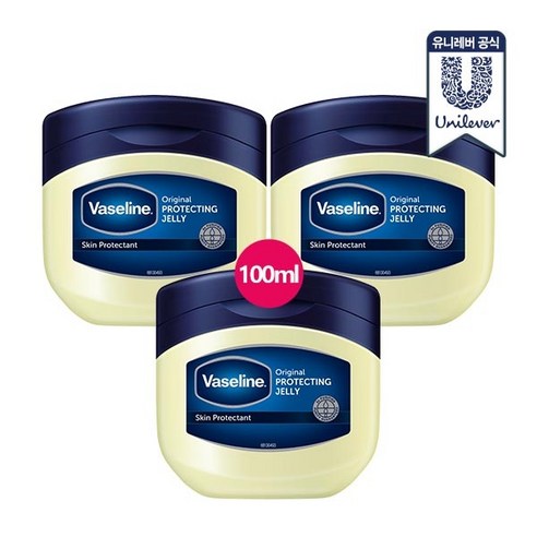 바세린 퓨어 스킨 젤리 오리지널 100ml, 오리지날, 3개