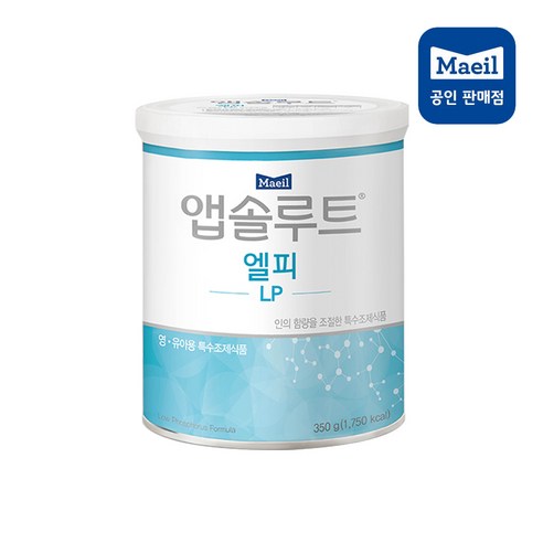 [매일유업] 앱솔루트 엘피 분유, 350g, 6개