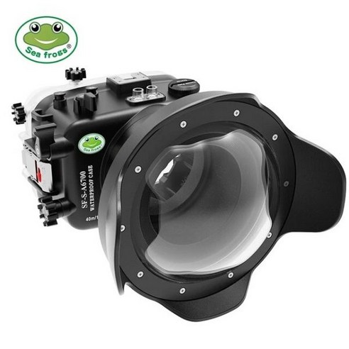 Seafrogs 카메라 방수 쉘 호환 소니 A6700 다이빙 사진 수중, 28mm