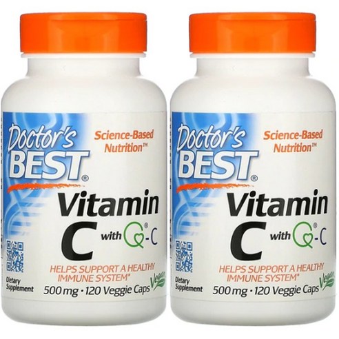 닥터스베스트 비타민 C 500mg 베지 캡, 120정, 2개