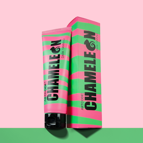 태양을 머금은 듯, 매혹적인 구릿빛 피부를 위한 첫걸음: 아트코드 카멜레온 인텐시파이어 태닝 로션 태닝로션