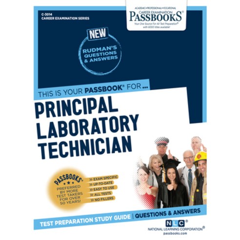 Principal Laboratory Technician Volume 3014 Paperback, Passbooks, English, 9781731830142