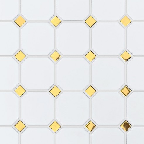 공간에 예술을 더하다: 팔각 자기질 타일로 완성하는 특별한 인테리어 욕실바닥타일