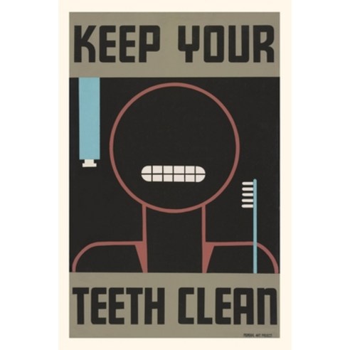 (영문도서) Vintage Journal Keep Your Teeth Clean Paperback, Found Image Press, English, 9781669507086
