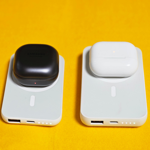 이동 중의 기기 충전을 위한 편리하고 효율적인 MagSafe 보조배터리