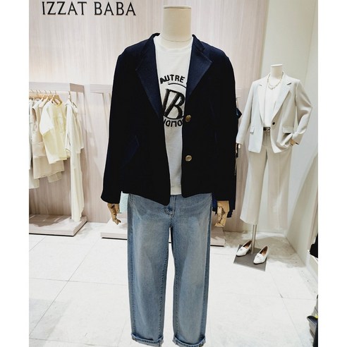 아이잗바바 공식브랜드관 심플세미재킷 BP3E0JK311