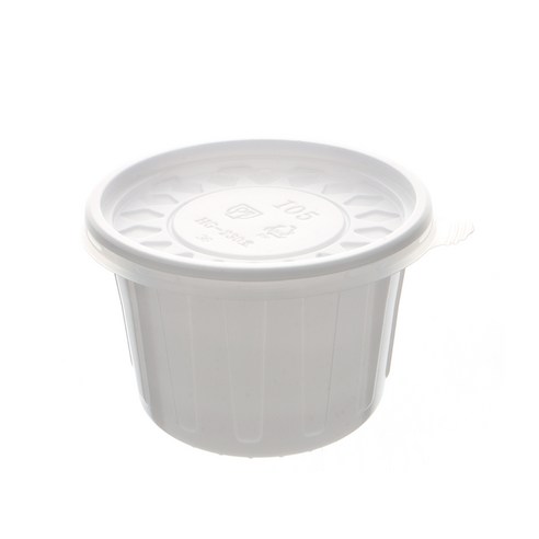 더담다 일회용 소스컵 백색 105mm (대) 233 200개입