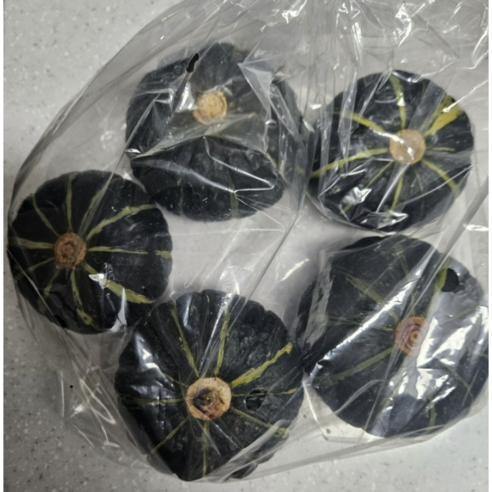 국산 미니 밤호박 미니단호박 미니 단호박 1kg 2kg, 1kg(2~5과), 1개
