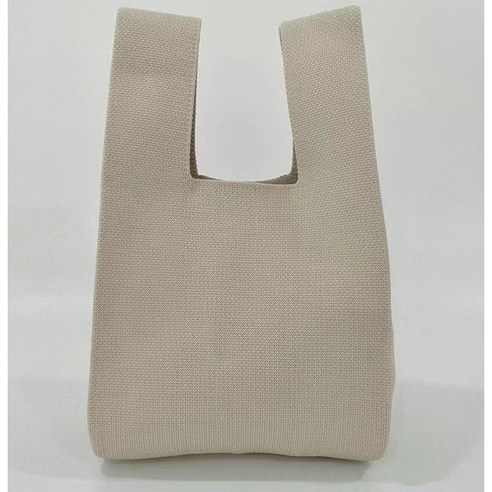 뜨개질 손목 가방 에코백, Model L, 1개