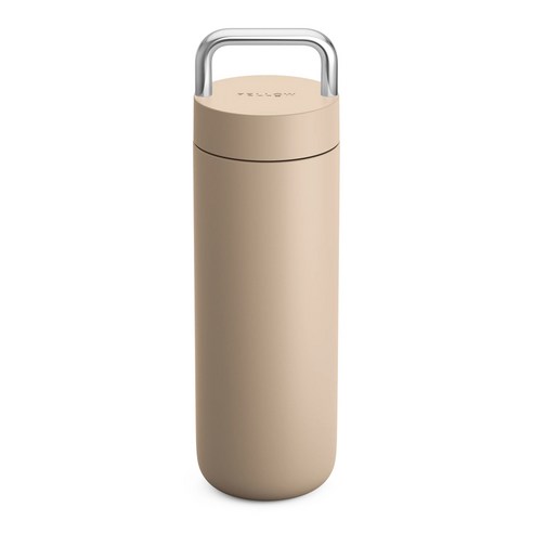 FELLOW 펠로우 캐리 콜드 텀블러(스틸 핸들) 20oz(591ml), 샌드 듄, 1개