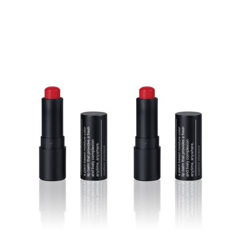 MUSINSA STANDARD BEAUTY 모이스처 컬러 립밤 3.7g 2팩