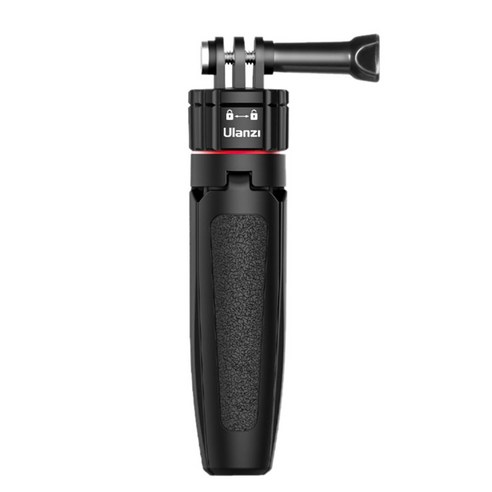 AFBEST Ulanzi MT-31 확장 액션 카메라 삼각대 Gopro Hero 8/7/6/5 Black/Gopro Max 액세서리 용 빠른 설치 스위치, 검정