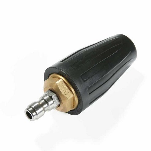 회전노즐 360도 고압세척 회오리 분사 세차 배관 청소, 파란색 4000psi