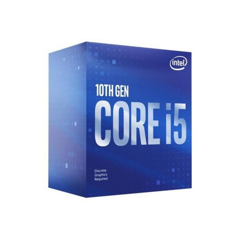 Intel 코어 i5-10400F 데스크탑 프로세서 6코어 최대 4.3GHz 프로세서 그래픽 미포함 LGA1200(인텔 400 시리즈 칩셋) 65W 모델 번호: BX8070110, Processor 6 Cores