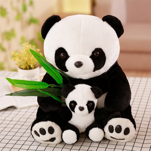 판다인형 팬더 애착 대형 생일선물 쿠션 곰인형, 50cm