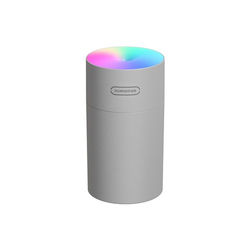 휴대용 가습기 초음파 USB 가습기 가정용 대용량 분무기 공기 현채컵 정화기, 현채배 2세대 - 그레이 Usb 플러그인