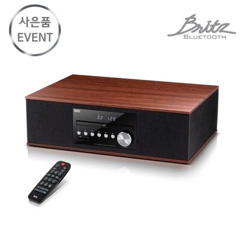 브리츠 BZ-T7750 앤틱디자인 HI-FI 블루투스 올인원 오디오 구매사은품 제공 오디오트랙프로디지hd2blackedition