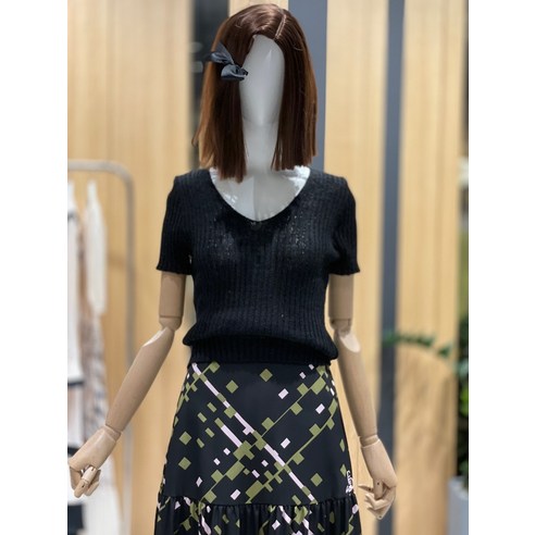 에고이스트(EP2BX002) 슬림부클골지V넥니트(1884332)