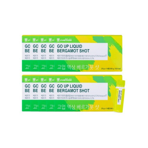 [서울대 위바이옴] 고업 액상 베르가못 샷 BPF 폴리페놀 10박스, 280g, 10개