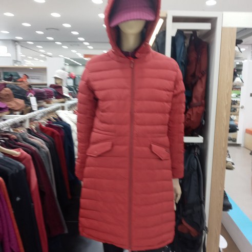 레드페이스 덕다운시티라이트웜다운롱우먼재킷..