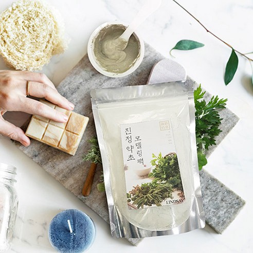 린제이 뷰티어워드1위 진정약초 모델링팩, 1개, 단품
