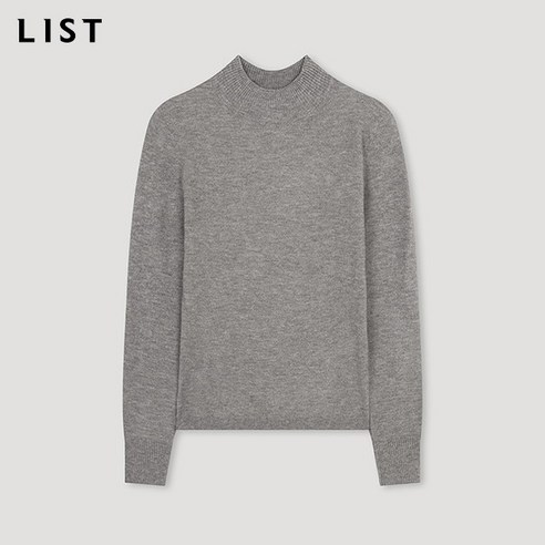 [리스트(LIST)] 울 데일리 모크넥 풀오버_TSKPON82680_MG