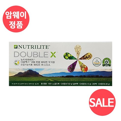 뉴트리라이트 더블엑스 리필 종합 비타민 무기질
