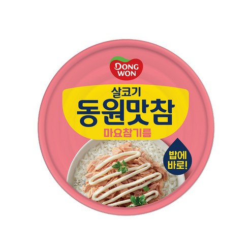 [동원] 맛참 마요참기름, 90g, 1개