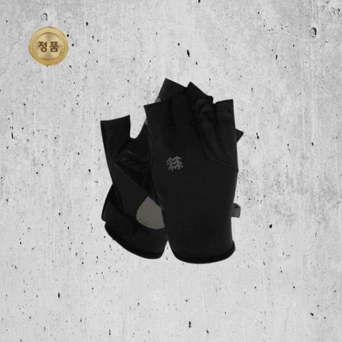 매장정품 코오롱스포츠 KOLON SPORT 남녀공용 스트레치 반장갑 QEHFX24301BLK 1348932, XS, 1개