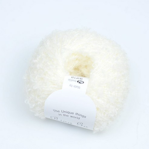 링고(50g)1팩(4볼) 링구사 테디베어 인형만들기, 4개, 101 크림화이트