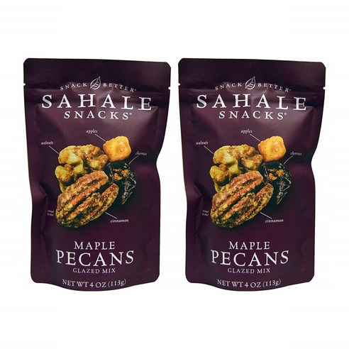 사할리스낵스 메이플 피칸 월넛+체리+시나몬, 2개, Maple Pecans