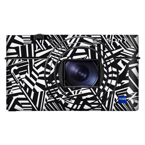 소니 RX100M6 카메라 바디 스킨 3M 프로텍터 필름 패션 클래식 랩 스킨 데칼 커버 케이스, 옵션 02