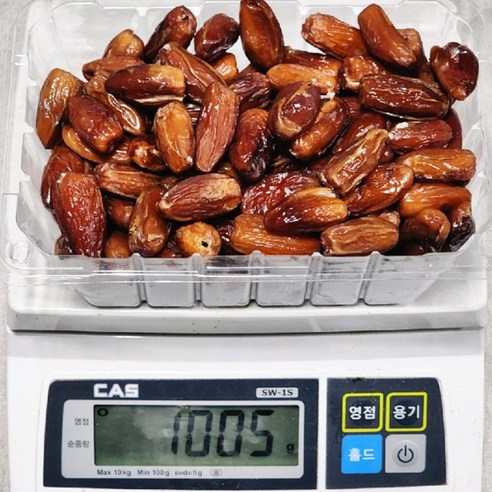 튀니지 씨없는 최상급 디글렛누르 대추야자 만수르간식 1kg
