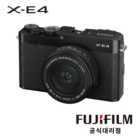 후지필름 X-E4 미러리스카메라, X-E4 27mm KIT블랙