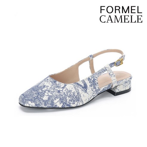 포멜카멜레 FORMEL CAMELE 데일리 트왈드주이 패브릭 슬링백 2CM FJY1F1SG011 M1 298670