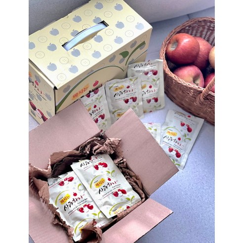 안동 사과의 달콤함을 그대로, 애플향농원 무설탕 100% 사과즙