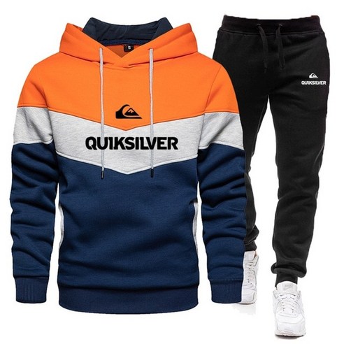 트레이닝복 2022 겨울 quiksilver 까마귀 슬림 피트 후드 하라주쿠 풀오버