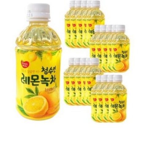 동원 청수연 레몬녹차, 340ml, 45개