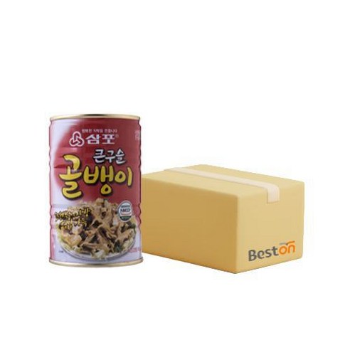 삼포 큰구슬 골뱅이 400g 1박스(24개입), 1개