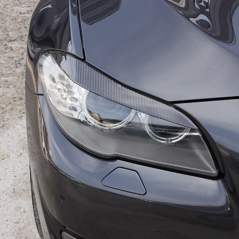 BMW 5시리즈 F10 아이라인 라이트 눈썹 리얼카본 부착형 차 커버 몰딩 호환 용품 카본시리즈 BMW 5시리즈 F10 아이라인 라이트 눈썹 리얼카본 부착형 차 커버 몰딩 호환 용품 카본시리즈