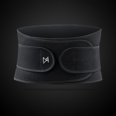 머슬아트 자세교정 타이트 허리보호대 프리미엄, 1개