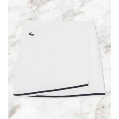 라코스테 LACOSTE 여성 테니스 랩 스커트 화이트