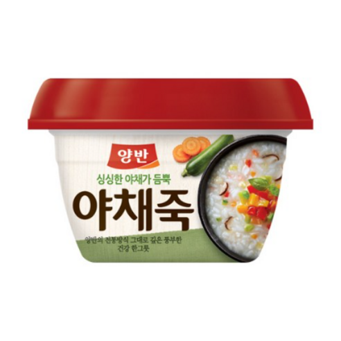 양반 야채죽, 287.5g, 3개