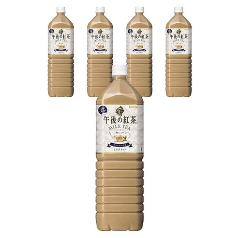KIRIN 오후의 홍차 밀크 티, 5개, 1.5L