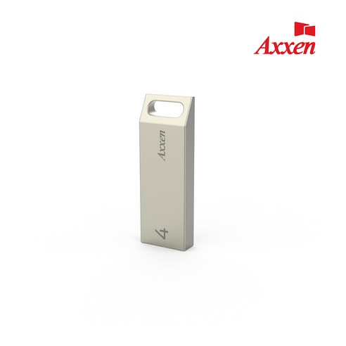 액센 U26 메탈블럭형 USB메모리 U26, 4GB, 1개