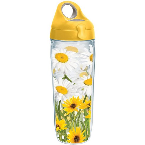 터비스 휴대용물통, White Daisies, 710ml