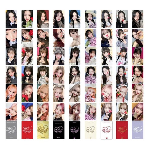 아이브포카 앨범 엠파시 사웨 4차 포카 IVE 포토카드 굿즈 54장