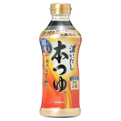 기꼬만 진한 다시 혼쯔유, 1개, 500ml