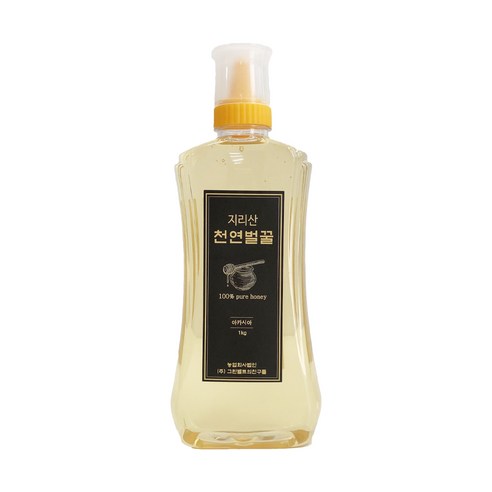 자연에서 온 지리산 자연벌꿀 자연산 아카시아꿀, 1kg, 1개