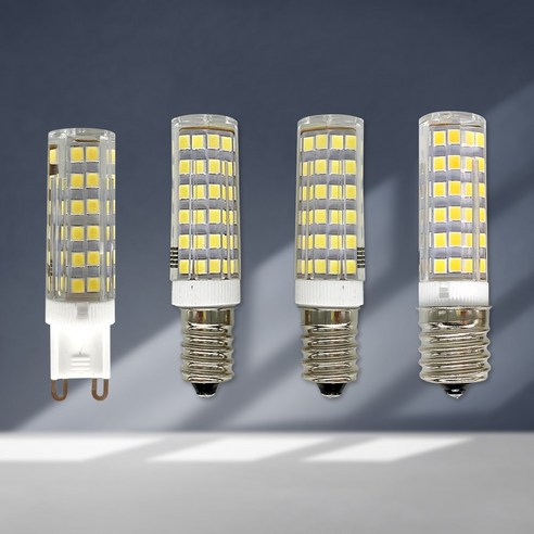 LED G9램프 E14 E17 콘램프 미니전구 냉장고핀전구, LED E17램프 4W, 주백색, 1개 e14led Best Top5